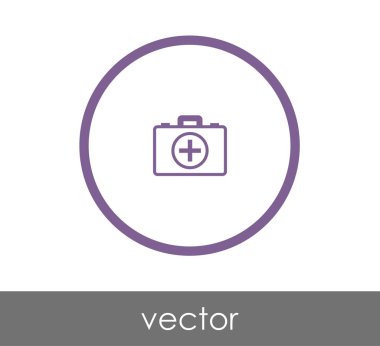 İlk yardım çantası simgesi