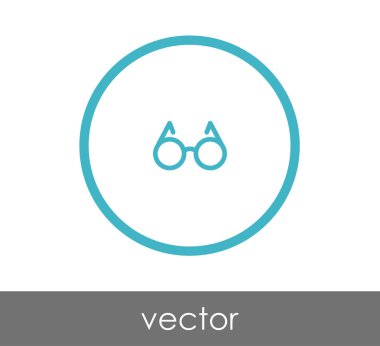 gözlük işareti simgesi