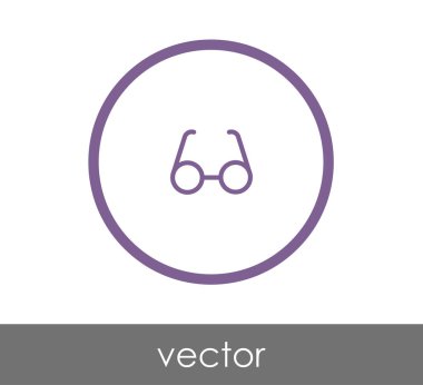 gözlük işareti simgesi