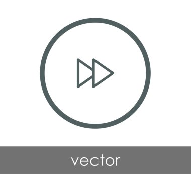 Hızlı ileri simgesi