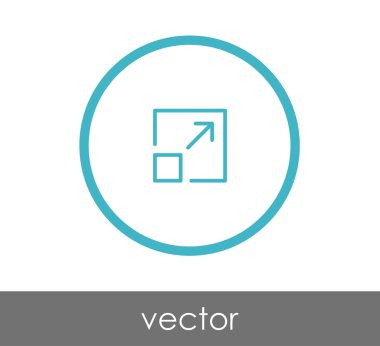 uygulama penceresi simgesini genişletin 