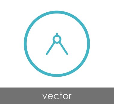 드로잉 나침반 아이콘