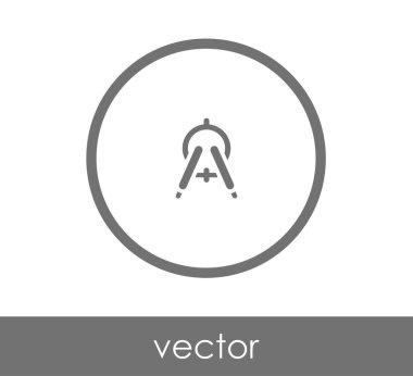 드로잉 나침반 아이콘