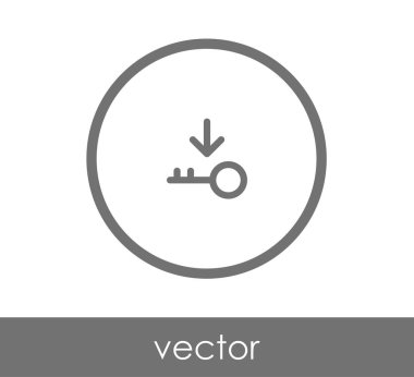 Anahtar ikonu tasarımı