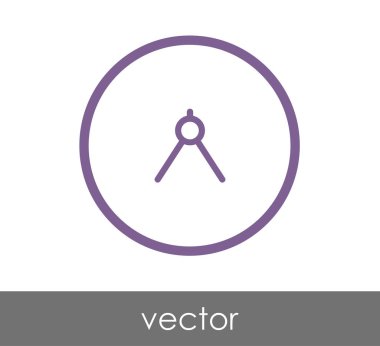 드로잉 나침반 아이콘