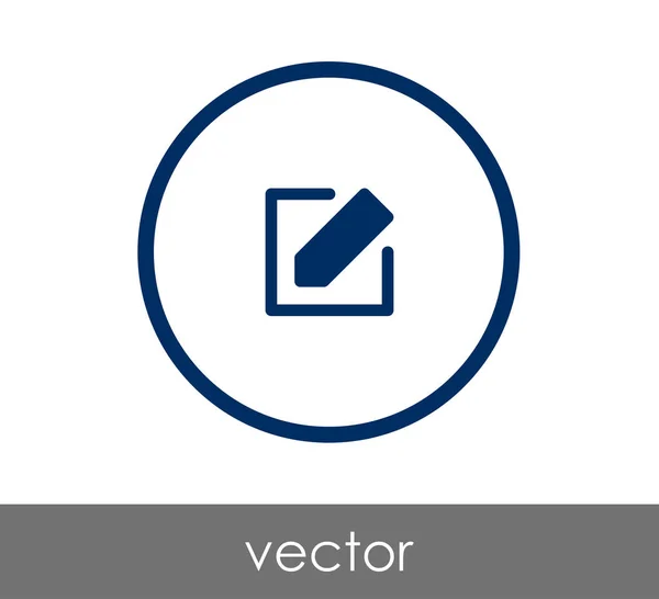 Modifier l'icône de concept — Image vectorielle