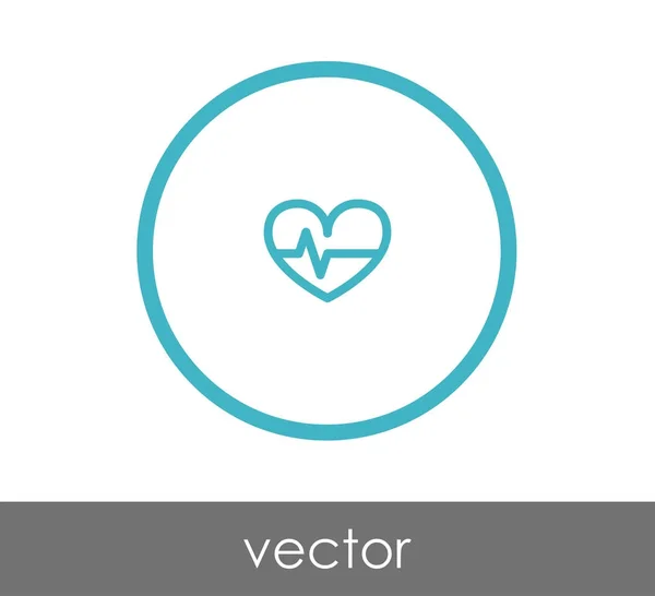 Simple heart icon — Stock Vector