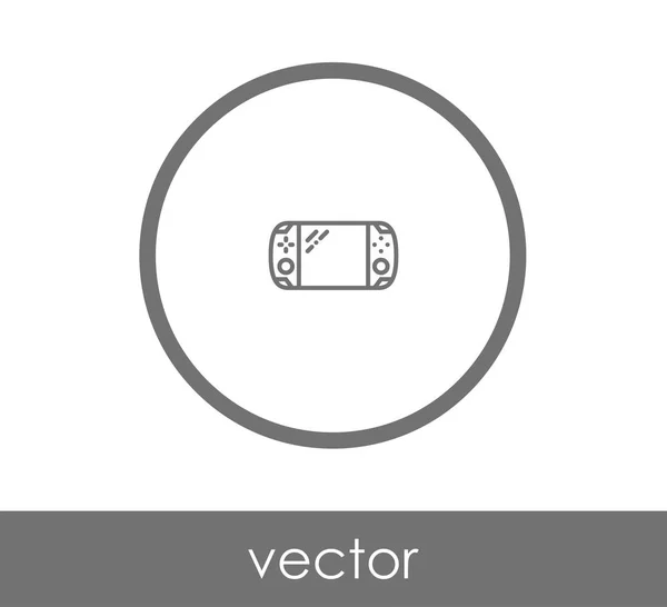 Joystick icono web — Vector de stock