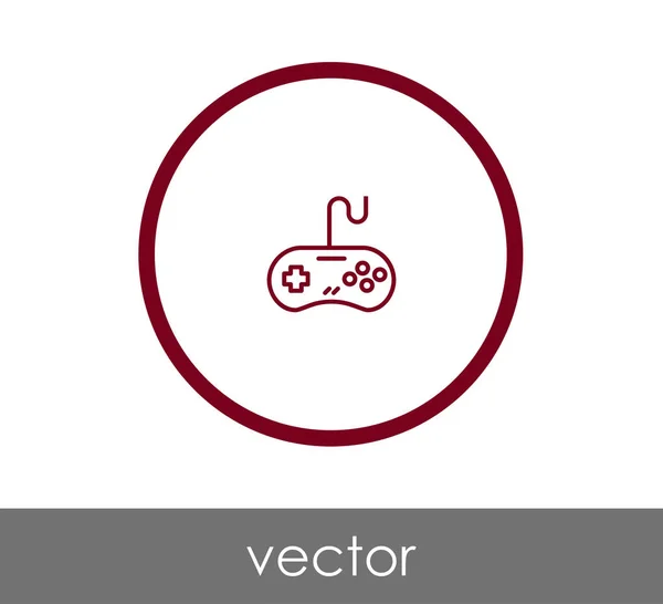 Joystick icona web — Vettoriale Stock