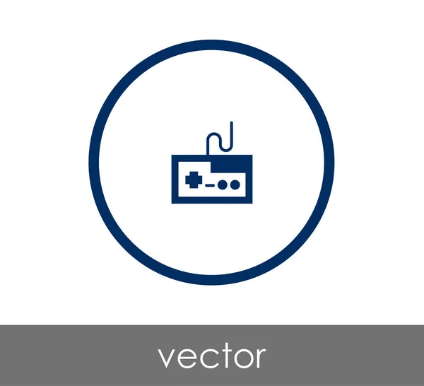 Jeu joystick icône — Image vectorielle