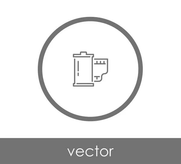 Design de pictogramă de film — Vector de stoc