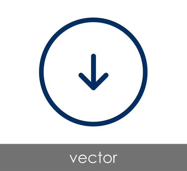 Descargar icono de flecha — Vector de stock