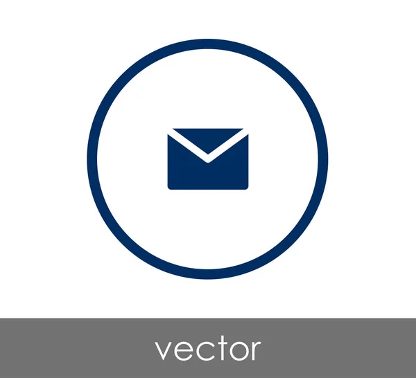 Znak ikona obálky — Stockový vektor