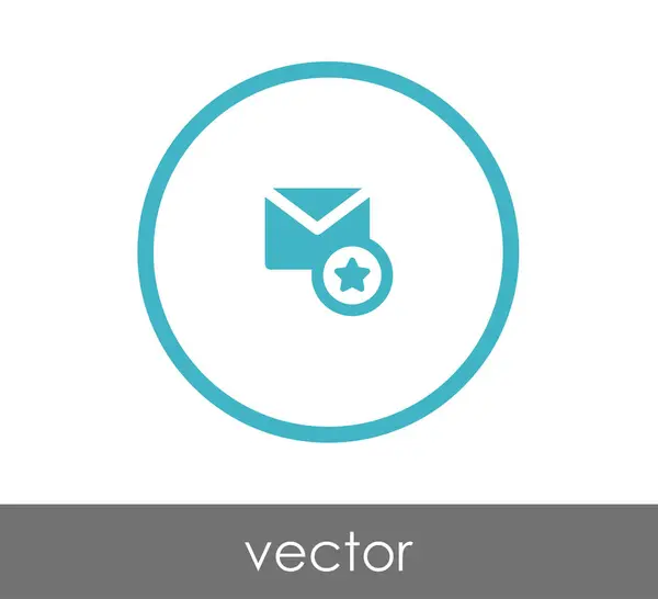 Значок электронной почты — стоковый вектор