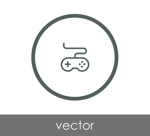 Joystick ícone de jogos —  Vetores de Stock