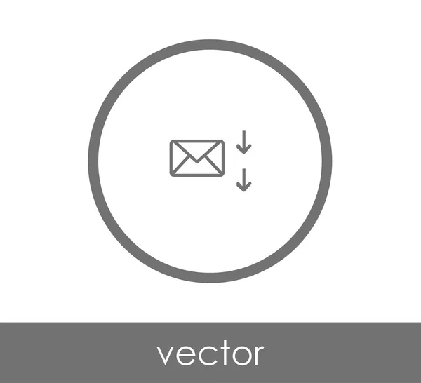 Иконка электронной почты — стоковый вектор