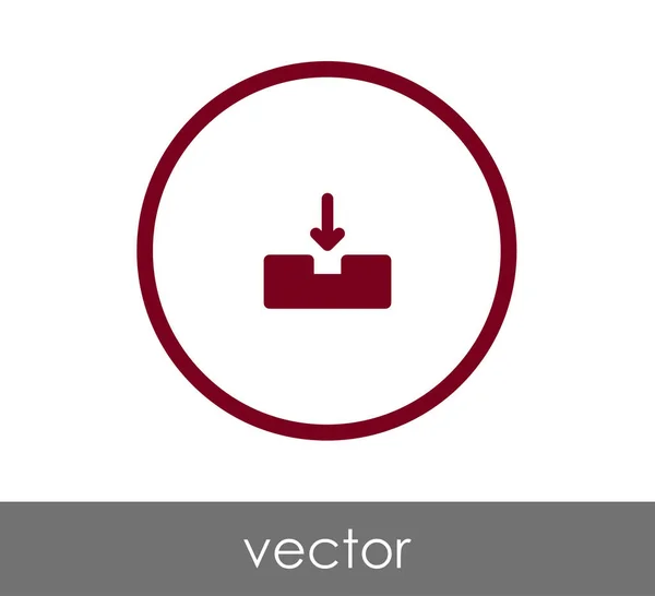 Archief pictogram illustratie — Stockvector