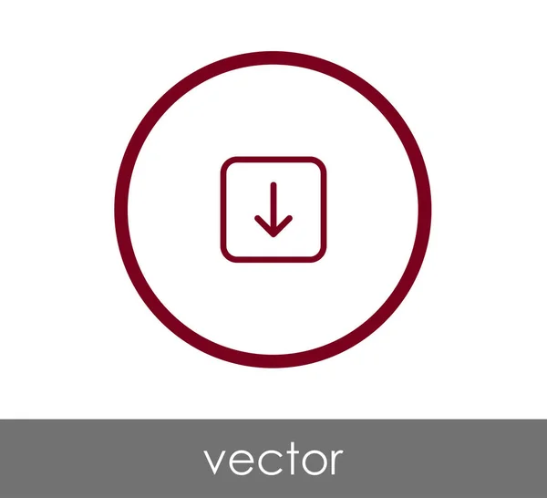 Descargar icono de flecha — Vector de stock