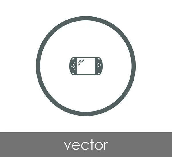 Joystick ícone web — Vetor de Stock