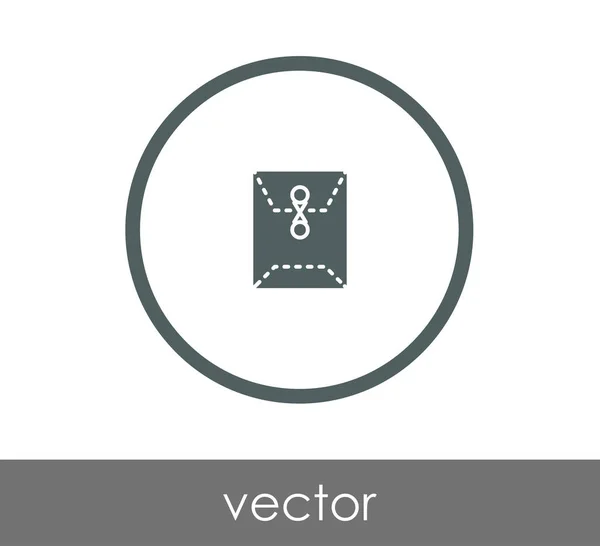 Signo de sobre icono — Vector de stock