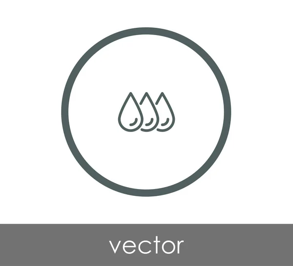 Soltar icono web — Archivo Imágenes Vectoriales