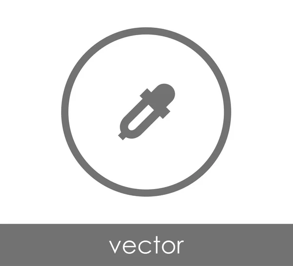 Pictograma web dropper — Vector de stoc