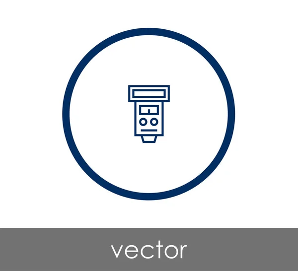 Icono de flash de cámara — Vector de stock