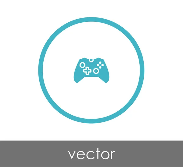 Joystick ícone de jogos — Vetor de Stock