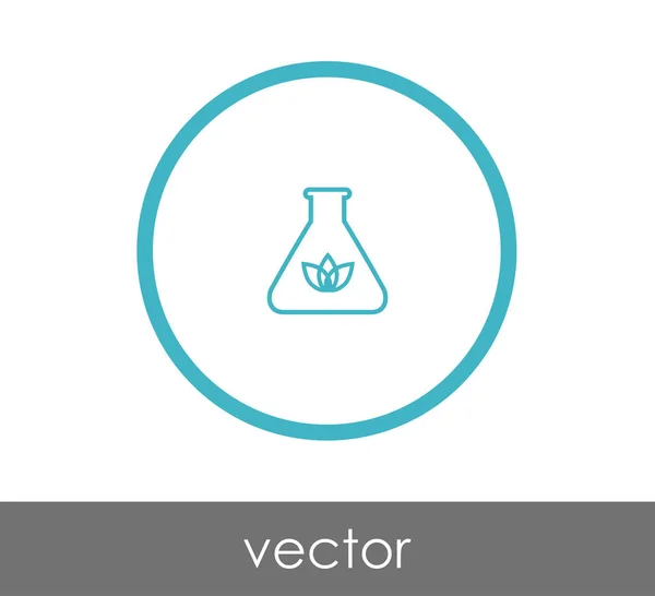 Flacon Icône plate — Image vectorielle