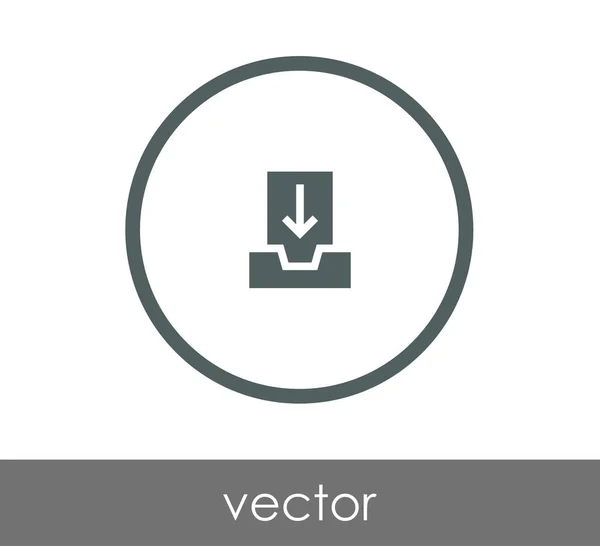 Icono de archivo ilustración — Vector de stock