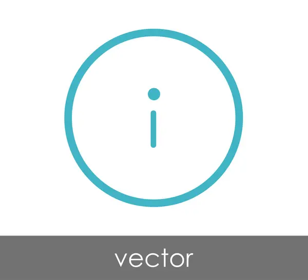 Ikona vykřičníku — Stockový vektor