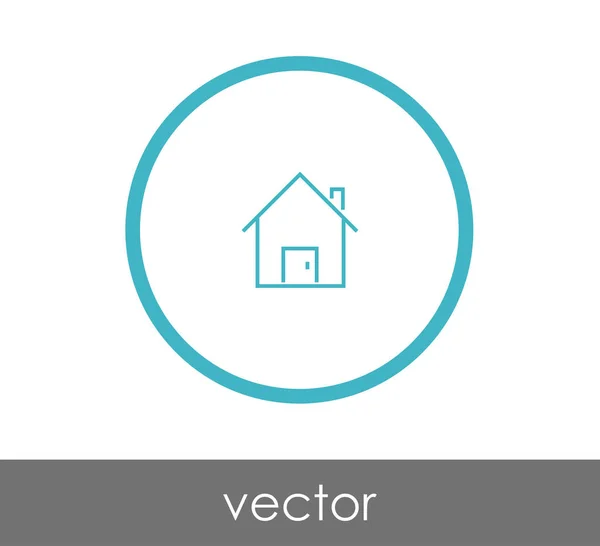 Ícone de construção home — Vetor de Stock