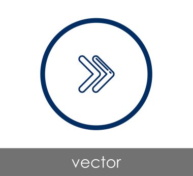 Hızlı ileri simgesi