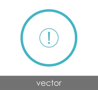 Ünlem simgesi simgesi 