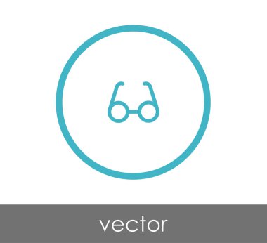 gözlük işareti simgesi