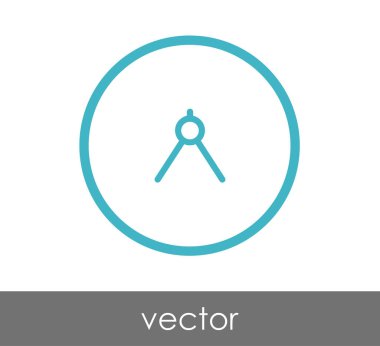 드로잉 나침반 아이콘