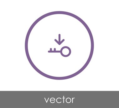 Anahtar ikonu tasarımı