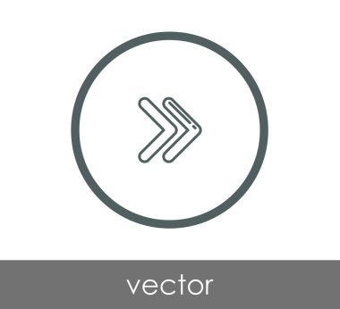 Hızlı ileri simgesi