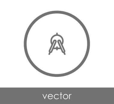 드로잉 나침반 아이콘