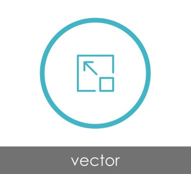 uygulama penceresi simgesini genişletin 