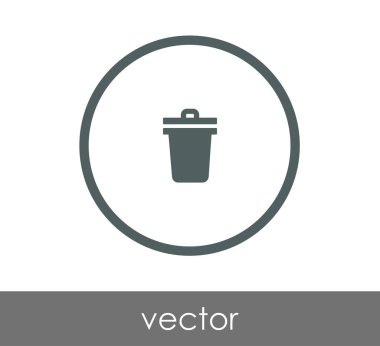 çöp kutusu simgesini