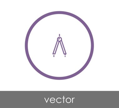 드로잉 나침반 아이콘