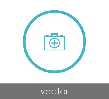 İlk yardım çantası simgesi