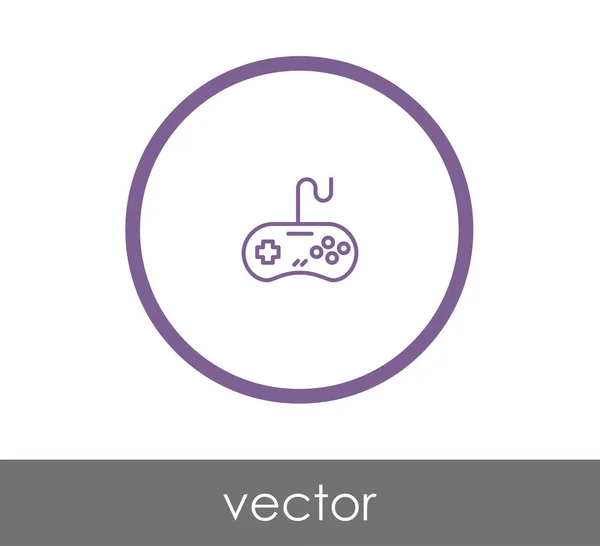 Web-Ikone per Joystick — Stockvektor