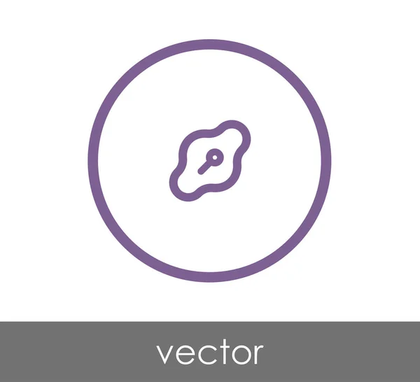 Diseño del icono clave — Vector de stock