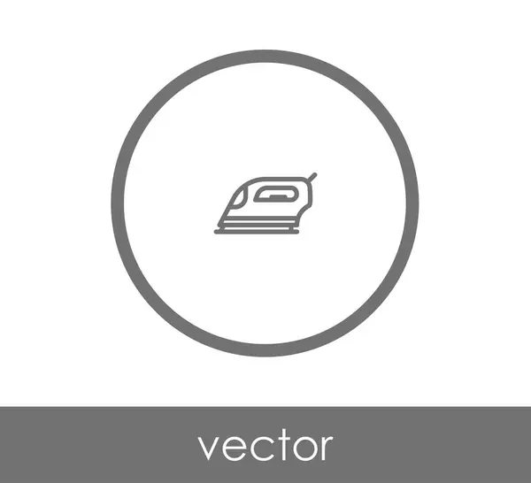 Icono de hierro ilustración — Vector de stock