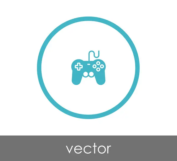 Joystick ícone web — Vetor de Stock