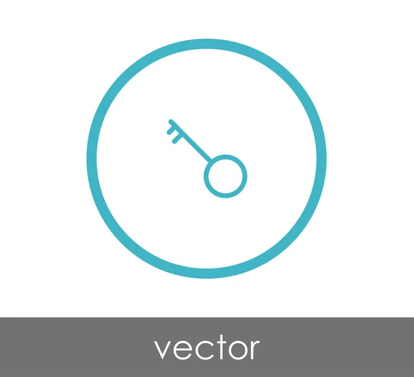 Diseño del icono clave — Vector de stock