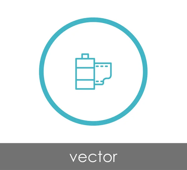 Design of film icon — Stock Vector