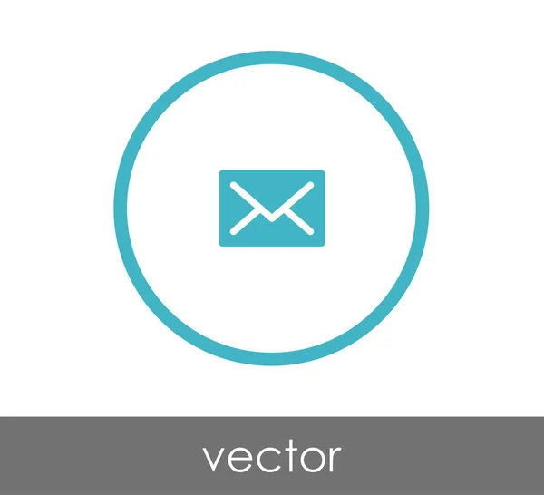 Pictograma semn plic — Vector de stoc
